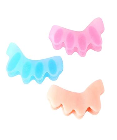 4pcs 2pairs Child Toe Separator Stretcher Silicone Bone Straightener Spreader Hallux Valgus Corrector Foot Care for Kids