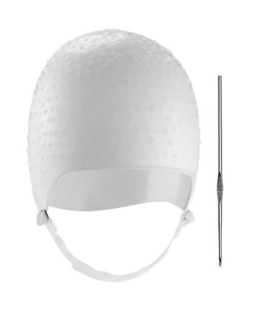 Chapeau De Coloration R utilisable avec Crochet pour Trou Perfor Outil De Coloration pour Femmes Filles