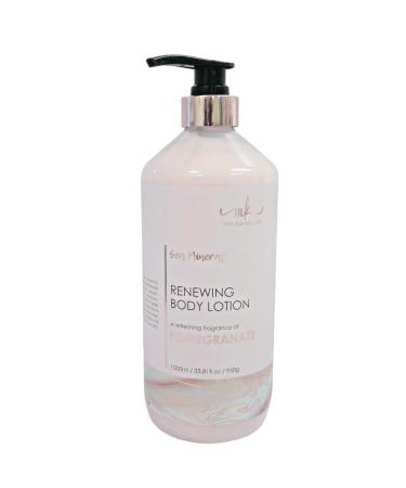 Manna Kadar Beauty Dead Sea Minerals Renewing Body Lotion - Pomegranate | Moisturizing Non-Greasy Soothes Dry Skin Smooth & Rejuvenated Skin | International Shipping Available - Buy Online on GoSupps.com