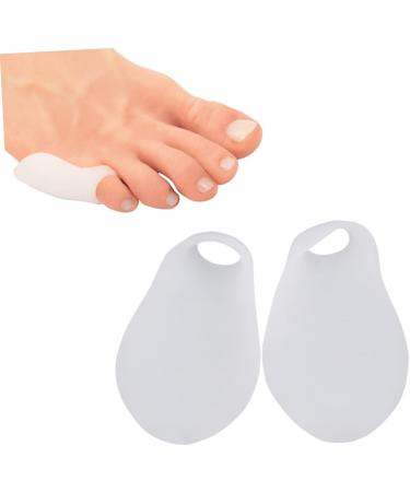 MARMERDO 2pcs Bunion Pads & Finger Cots Set - Silicone Gel Foot Protectors for Corns, Blisters & Bunions - Waterproof Toe Sleeves - Buy Online on GoSupps.com