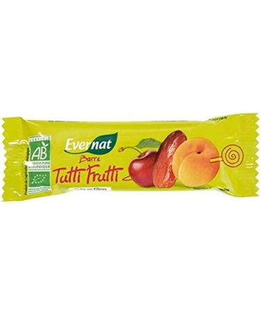 LOT OF 4 TUTTI FRUTTI BARS - 4 X 40G EVERNAT UNIT - Buy Online on GoSupps.com