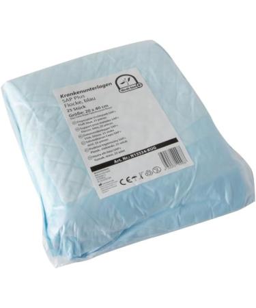 Medi-Inn Premium Disposable Incontinence Pads - SAP Plus 20x40 cm Blue-White 100 Pieces - Best for Comfort & Protection - Buy Online on GoSupps.com