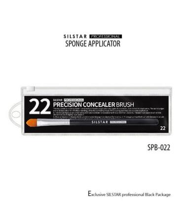 Silstar Professional Precision Concealer Brush SPB022 | Cruelty-Free Synthetic Hair Face Brush for Flawless Makeup Application - Korea-Made - Buy Online on GoSupps.com
