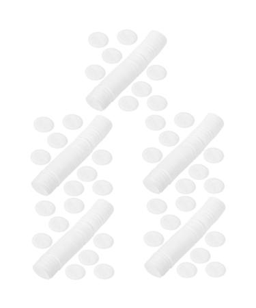 FRCOLOR 500 Pieces Thick Overlock Cotton Make-Up Pads Makeup Supply Makeup Accessories Travel Accessories Cosmetic Accessory Round Face Pads Makeup Remover Tool