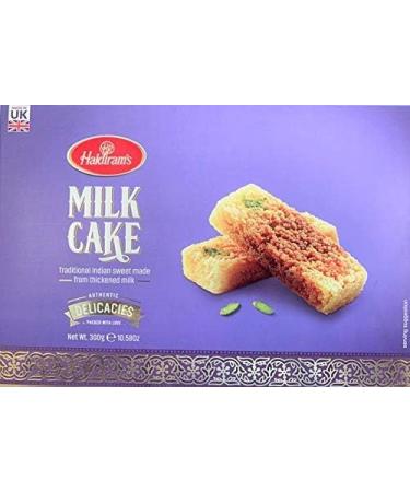 Haldiram Milk Cake - 300g | Authentic Indian Sweets for Festive Delight | Popular Indian Sweets on Every Occasions | Rich Flavour | Dessert | Sweet Gifts - Buy Online on GoSupps.com