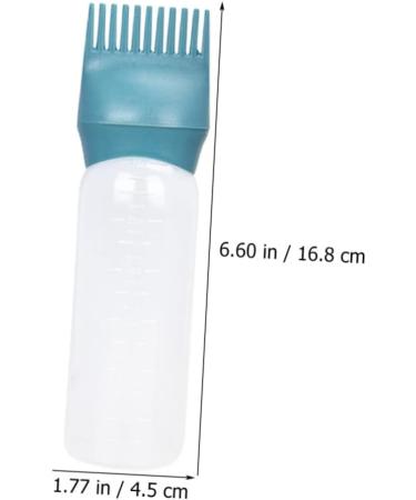iplusmile Lot de 6 Flacons Applicateurs Peigne 100 Ml Plastique Vert Fonc et Violet Fonc pour Coloration et Huile Capillaire Usage Professionnel et Particulier pour Teinture - Buy Online on GoSupps.com