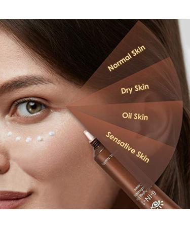 Mylansea Anti Aging Eye Cream with Retinol, Niacinamide & Hyaluronic Acid - 1 Oz | Reduces Wrinkles, Puffiness & Dark Circles - Buy Online on GoSupps.com
