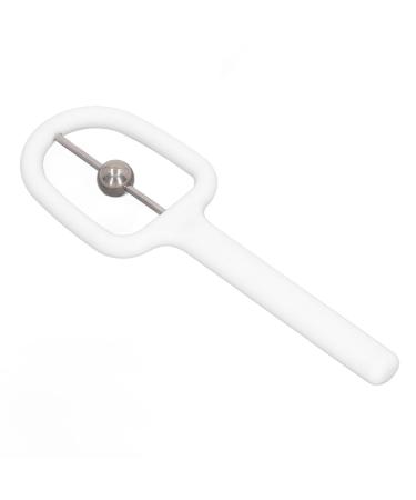 U-shaped tongue tip exerciser improves flexibility of mouth muscles tool for speech development (white)