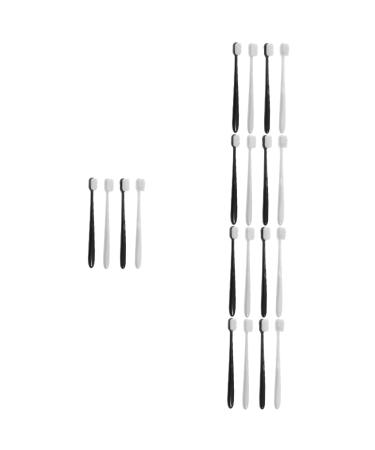 Healeved 20 STK Soft toothbrush travel toothbrush toothbrush for adult adults the toothbrush cleaning head manual toothbrush extra soft natural bristles pp child sepi adult