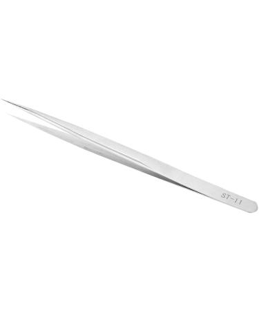 Tweezers Stainless Steel 4 Types Precision Tweezers Lightweight Good Tip Hardness Eye Lashes Extension Kit for People Eyelashes Extension Pointy Tweezers(ST - 11) - Buy Online on GoSupps.com