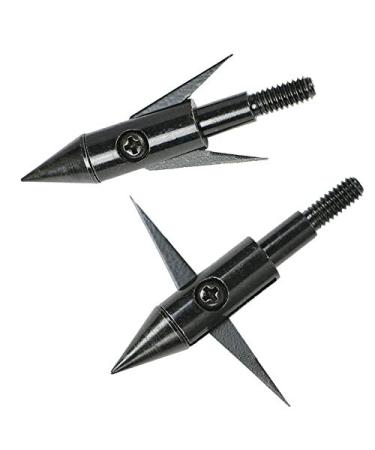 6 Pack Bowfishing Broadhead Fishing Arrow Tip Compound Bow and Crossbow 150 Grain Arrowheads