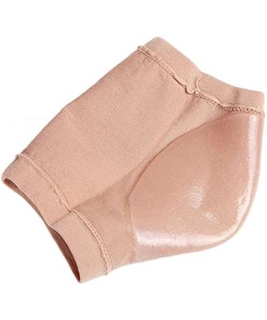 1 Pair Silicone Gel Heel Protectors - Fersenschutz Fersensocke Fersenbandage & Fersenpolster for Foot Care (S/M) - International Shipping Available - Buy Online on GoSupps.com