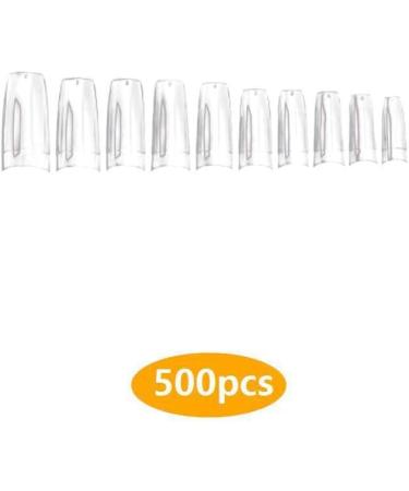 CLSSLVVBN 1 Set False Nail Elegant Full Coverage Shape Manicure Stickers Strong Adhesion Unique Design Half Paste Natural Paster Type 3 - Buy Online on GoSupps.com