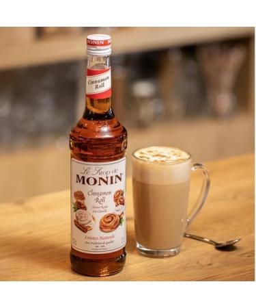 MONIN - Cinnamon Rolled Syrup Assortment - Cinnamon Roll and Salted Caramel Syrup for Coffee Hot Chocolate Cappuccino Latte - Natural Flavors - 2x70 cl - Buy Online on GoSupps.com