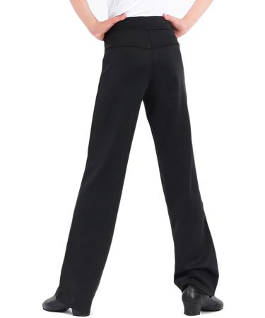 Libaobaoyo Boys Ballroom Dance Pants | Slim Fit Professional Dancewear for Kids 13-14 Years - Buy Online on GoSupps.com