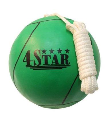 Lastworld New Green Color Tether Balls for Play Grounds & Picnics Included with Ropes