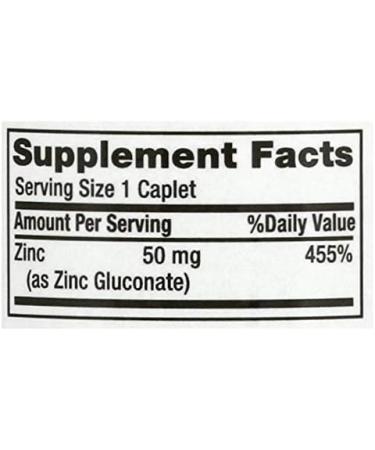 Finest Nutrition Zinc 50mg Tablets - 100 Count - Buy Online on GoSupps.com
