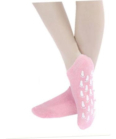 Ipetboom Soft Moisturizing Socks Socks Gloves Treat Dry Heel Cracked Heel Feet Sock Sleeves Dry Feet Care Supplies Gel Miss Boots Foot Moisturizing Gel Socks medium - Buy Online on GoSupps.com