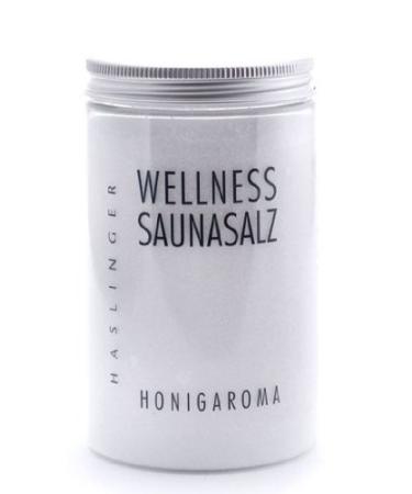 Lashuma Wellness Sauna Salt Honey Aroma Peeling Salt for the Sauna 450 g