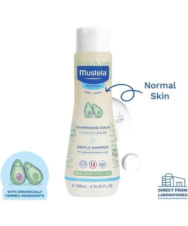 Mustela Baby Gentle Shampoo with Avocado - Tear-Free & Biodegradable - 6.76 fl. oz - Buy Online on GoSupps.com