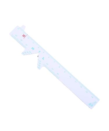 4-Piece White PD Lineal Pupillometer Tool for Prescription Glasses - Accurate PD Measurement Ruler - Buy Online on GoSupps.com