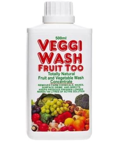 Food Safe Veggi Wash Concentrate 500ml - Natural and Effective Solution - Buy Online on GoSupps.com