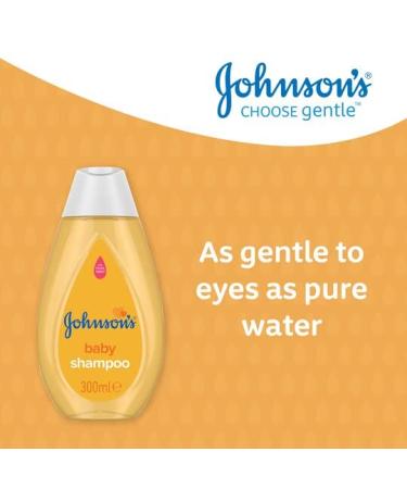 Johnsons Baby Shampoo Gold 300 ml - Gentle Hair Care for Infants | International Shipping Available - Buy Online on GoSupps.com
