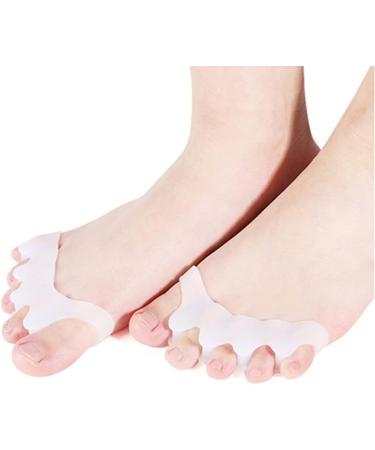 6-Piece Toe Spreader & Hallux Valgus Separator - Silicon Hammer Toe Straightener for Effective Correction & Treatment - Buy Online on GoSupps.com