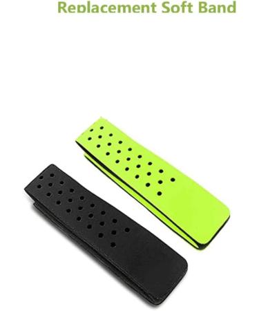 Buy Shanpu 2pcs Adjustable Breathable Replacement Wristband for Heart Rate Monitor - Soft Black & Green Bands - International Shipping Available - Buy Online on GoSupps.com