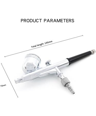 Sgnsvj DIY Spraying Tool Kit 0.2mm/0.5mm with Fan Cap 15CC Fluids Cups Efficiency for Model DIY Painting Makeup Nail Art Cake - Buy Online on GoSupps.com