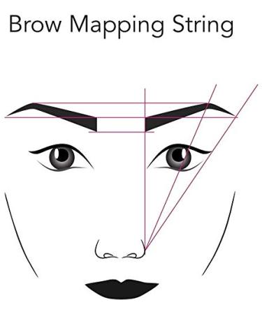 CHUSE Brow Mapping String for Microblading - Pre-Inked Bamboo Charcoal Thread - 66ft (20m) - Buy Online on GoSupps.com