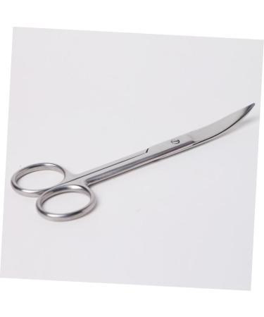 Curved Stainless Scissors for Makeup & Eyebrow Precision | International Shipping Available - Buy Online on GoSupps.com