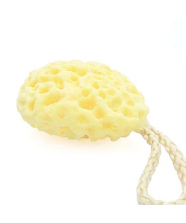 Large Charcoal Mesh Shower Puff & Loofah Ball - Essential Skin Care for Men & Women | Orange Bath Sponge in Bulk - Buy Online on GoSupps.com