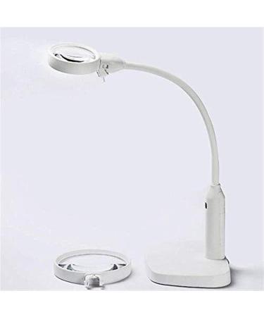 Magnifiers Desktop 2X Illumination Clip Magnifying Glass Assisted Mirror 5X with Hd Lens for Book Reading Jewelry Identification Watches DIY Crafts Carving and Repair Lofty Ambition - Buy Online on GoSupps.com