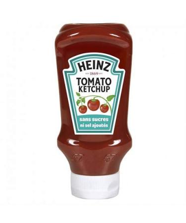 Heinz Ketchup without Added Sugars and Salts 610 g – Pack of 3