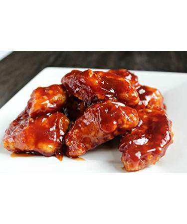 Al Amin Foods Honey BBQ Sauce - Sweet with Gentle Heat - 12 fl.oz (355g) - Buffalo Wild Wings - Buy Online on GoSupps.com