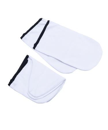 FRCOLOR Bath Treatment Gloves 2 Pairs Hand Treatment Cover Heat Tanning Mitt Wax Bath Hand Treatment Mitts Wax Bath Gloves Soft Moisturizing Work Gloves Insulation Cotton Hyperthermia