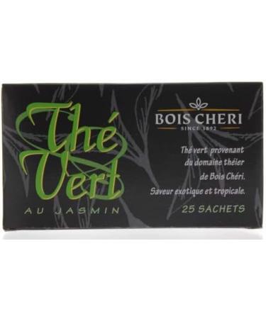 Bois Cheri Green Tea Jasmin (50g - 25 Bags) from Mauritius - Buy Online on GoSupps.com