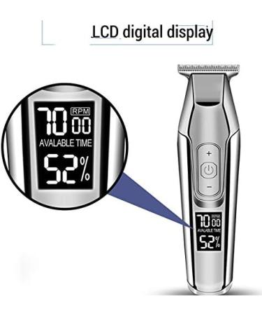Professional Barber Hair Clipper with LCD Display - 0mm Bald Beard Trimmer for Men | Electric Hair Clippers for Precision Grooming - Buy Online on GoSupps.com