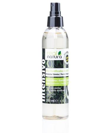 Real Natura Ampoule with keratin liquid 200 ml intensive repair strengthening of the hair soft and shiny hair protection and prevention