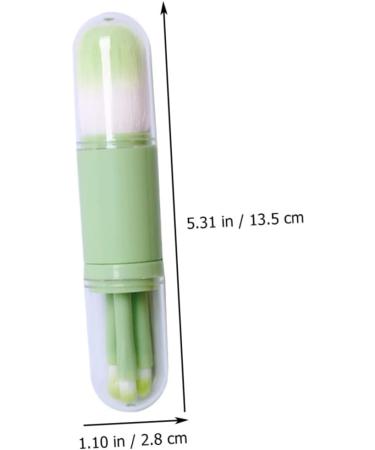 Beaupretty 3 Sets telescopic makeup brush kabuki eye makeup brush loose powder brush makeup blush brush face powder brush beginner makeup brush multitools portable Miss eyebrow brush plastic - Buy Online on GoSupps.com