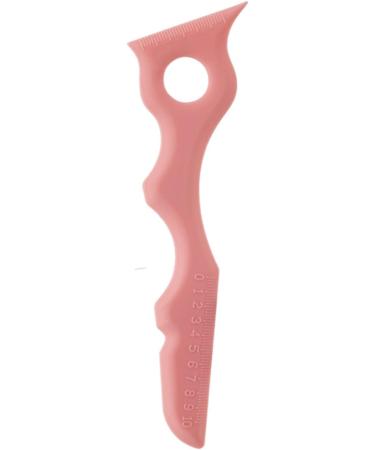 Versatile Silicone Eyebrow Aid Reusable Quick Stencil for Shape Eyebrows Eyeliner Eyeshadow Washable Defined Eyebrow Pink A - Buy Online on GoSupps.com