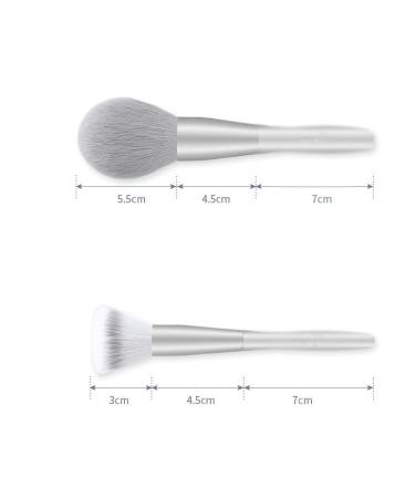Buy MADALIAN 8 Makeup Brush Set - Full Set of Lip Eye Shadow Blush & Loose Powder Brushes | International Shipping | Beauty Tools - Buy Online on GoSupps.com
