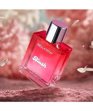 Blush Woman Eau De Parfum Perfume with Red Fruits Moss Vanilla & Sandalwood|Premium Long Lasting Musky and Woody Fragrance for Women 100ML - Buy Online on GoSupps.com