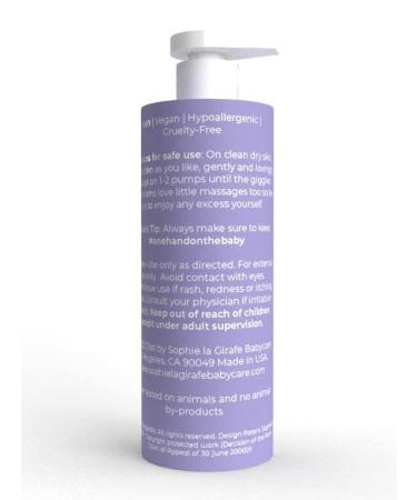 Sophie la Girafe Babycare Lotion - Vegan Moisturizer for Healthy Skin - 175ml Pack of 2 - Sunflower Seed Oil & Arginine - Buy Online on GoSupps.com