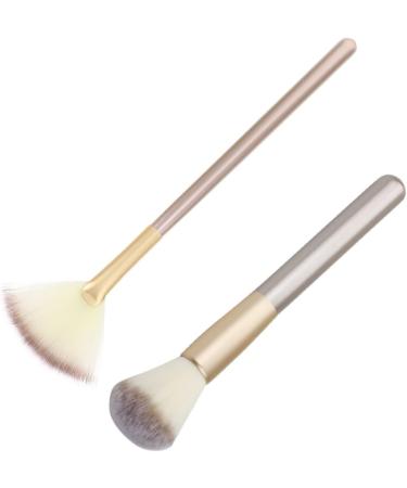 POPETPOP 5 Sets Makeup Brush Makeup Applicator Extraction Tools for Estheticians Blush Highlighter Applicator Face Brush Corrugated Silk Nylon Wool Powdery Woman - Buy Online on GoSupps.com