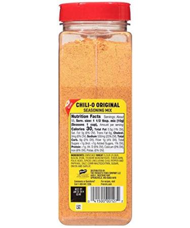 French's Chili-O Original Seasoning Mix 20oz - Authentic Flavor Blend | Perfect for Chili Recipe - 1 Pack - Buy Online on GoSupps.com