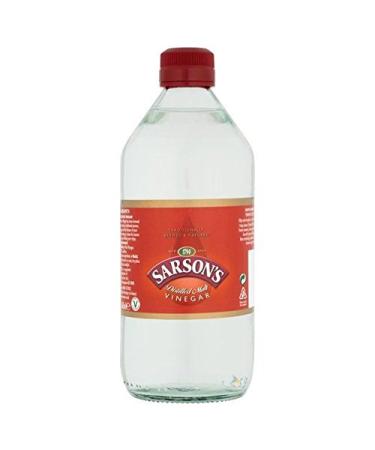 Sarsons Distilled Malt Vinegar - 568ml - Pack of 2 (568ml x 2)