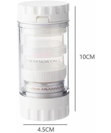Medicine Pulverizer Manual Twist Crushing Tool Children Cutter for Crushes Tablets White - Buy Online on GoSupps.com