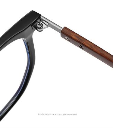 Fuqinqingoz Fashionable Robust Reading Glasses - Anti-Blue Light Computer Readers for Men & Women | Clear View Flat Light Mirror (Size: +100 Color: C2) - Buy Online on GoSupps.com